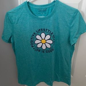 BRAND NEW Life is Good dry-fit shirt